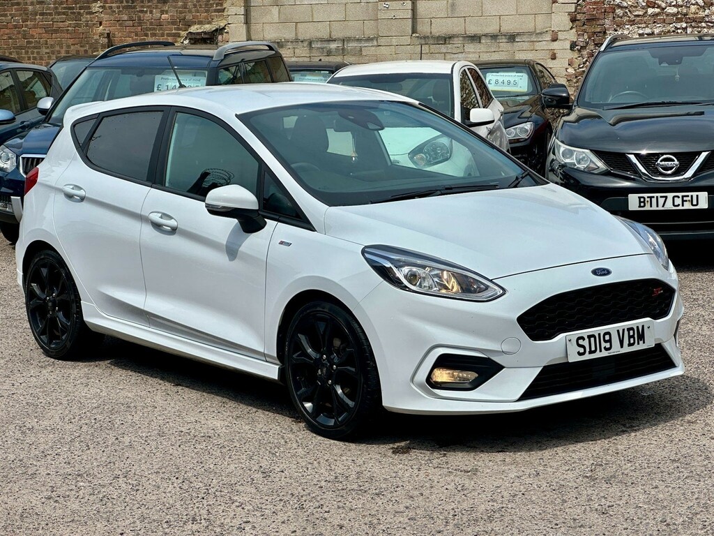 Ford Fiesta St-line SD19VBM White #5