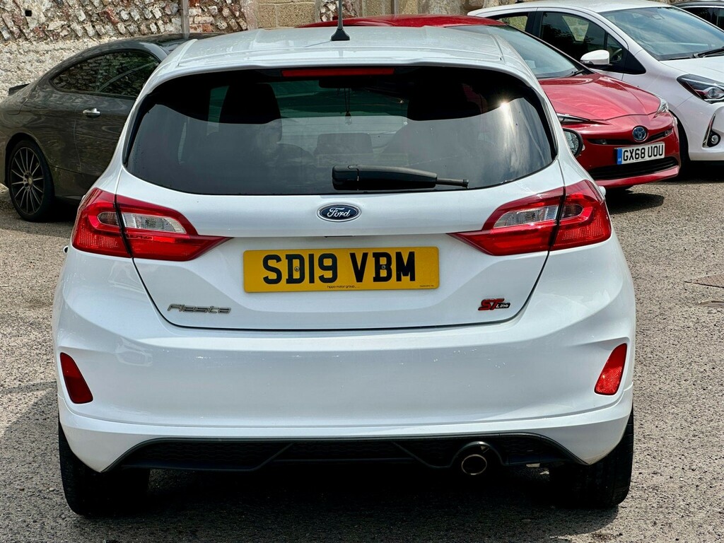 Ford Fiesta St-line SD19VBM White #6