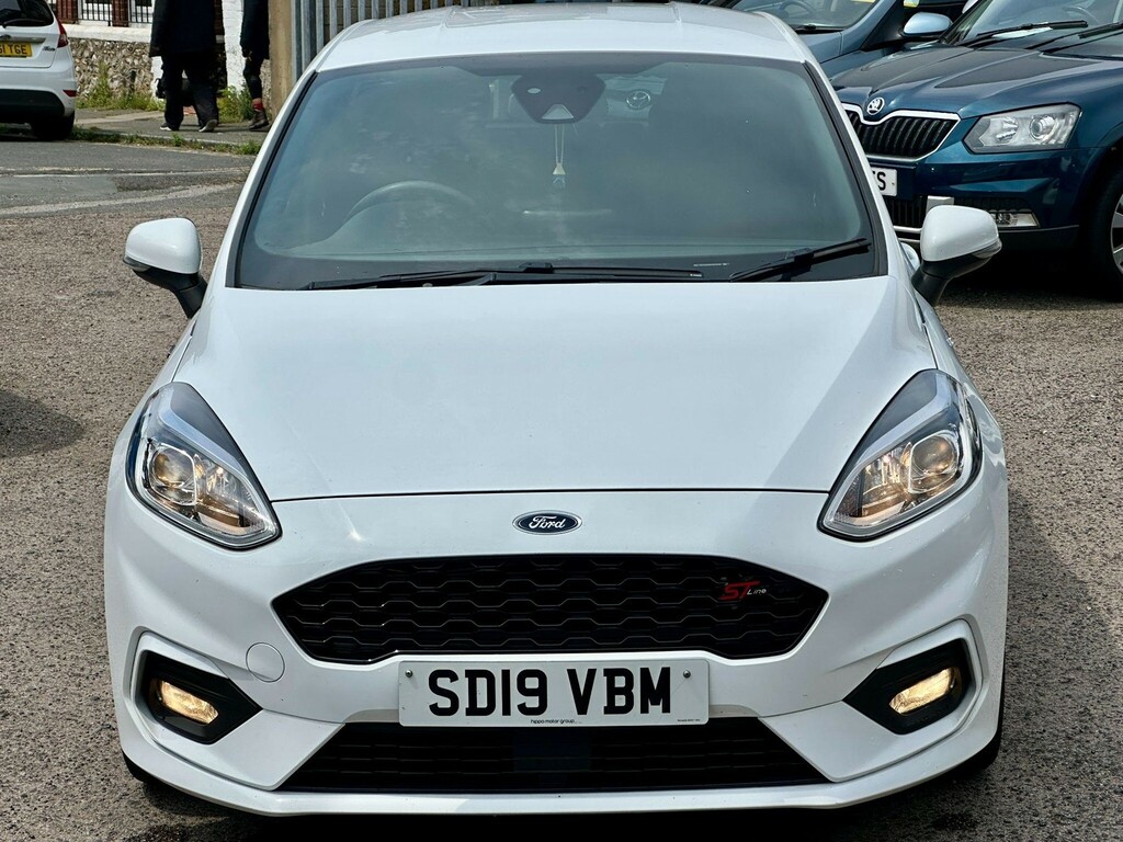 Ford Fiesta St-line SD19VBM White #2