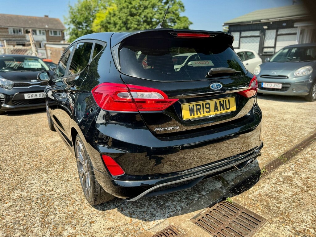 Ford Fiesta Hatchback WR19ANU Black #4