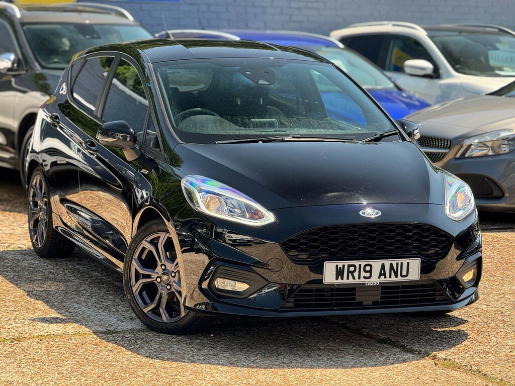 Ford Fiesta Hatchback WR19ANU Black #6