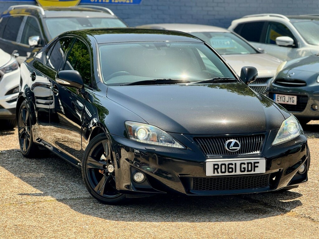 Lexus IS Saloon Black #6