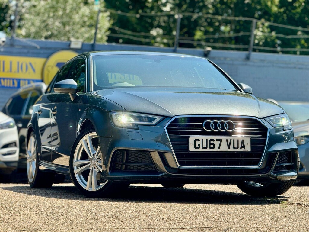 Audi A3 Tdi S Line GU67VUA Grey #5
