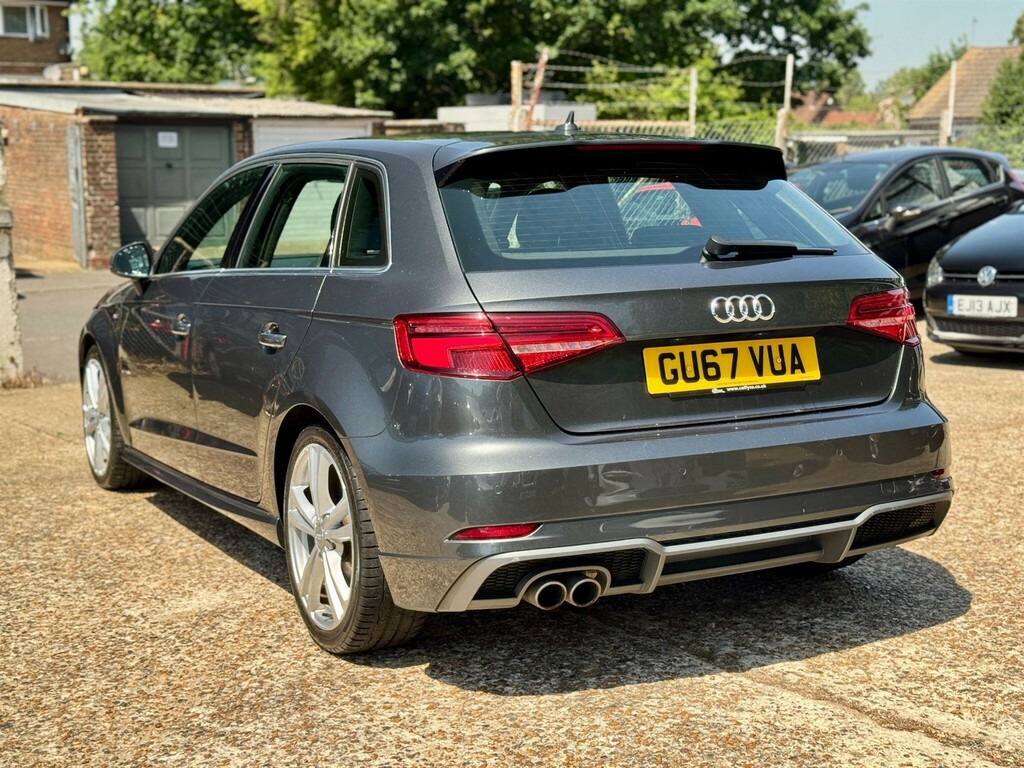Audi A3 Tdi S Line GU67VUA Grey #4