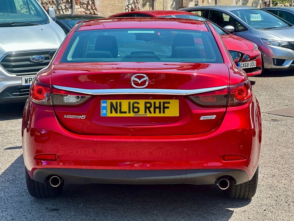Mazda 6 Saloon Red #6