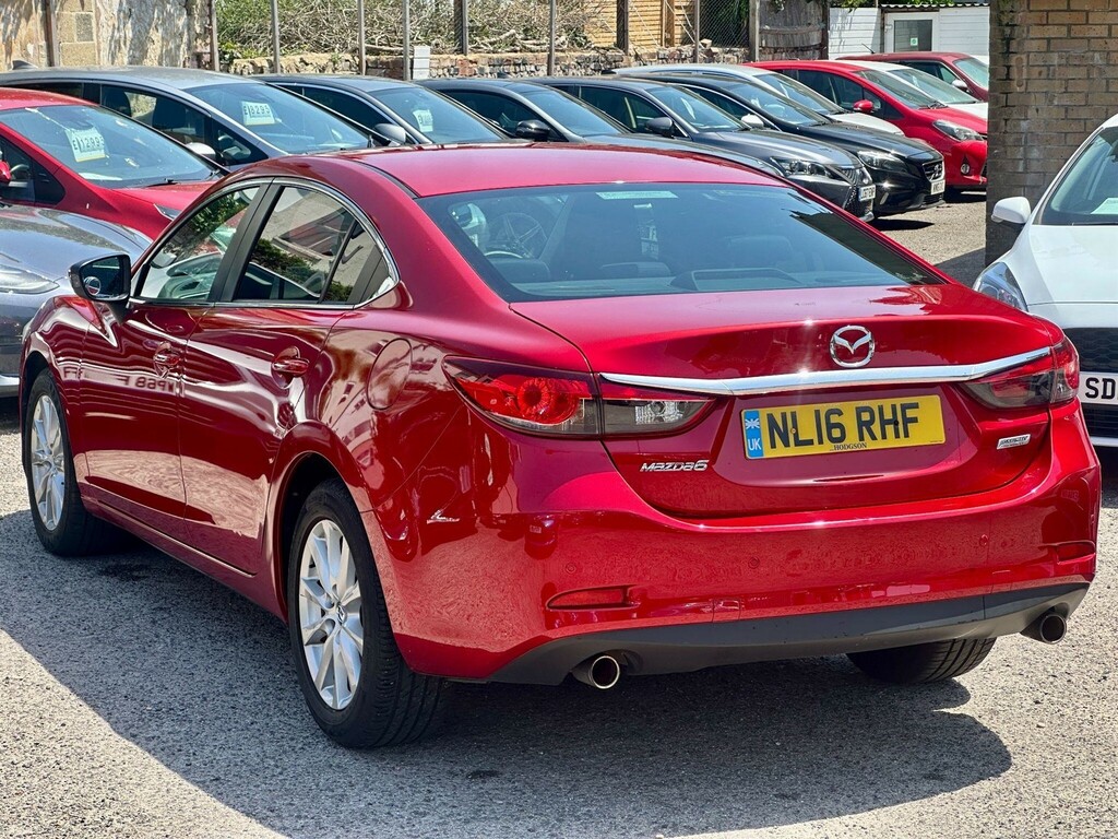 Mazda 6 Saloon Red #4