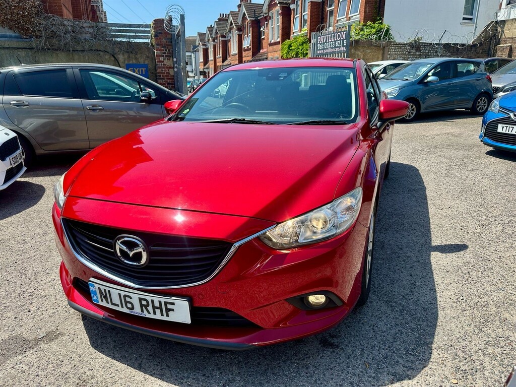 Mazda 6 Saloon Red #3