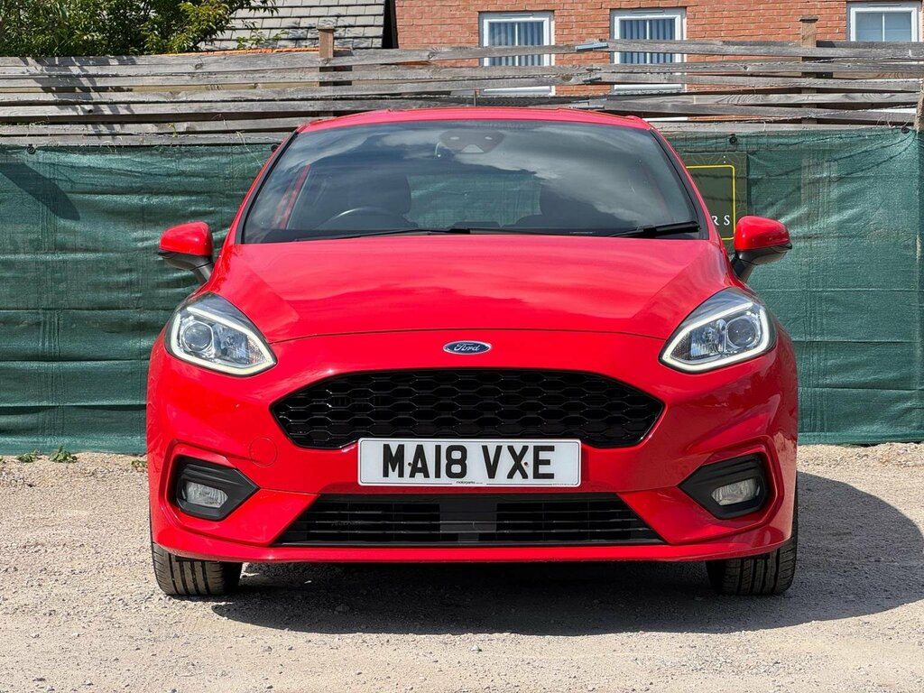 Ford Fiesta Hatchback 1.0T Ecoboost St-line Euro 6 Ss MA18VXE Red #2