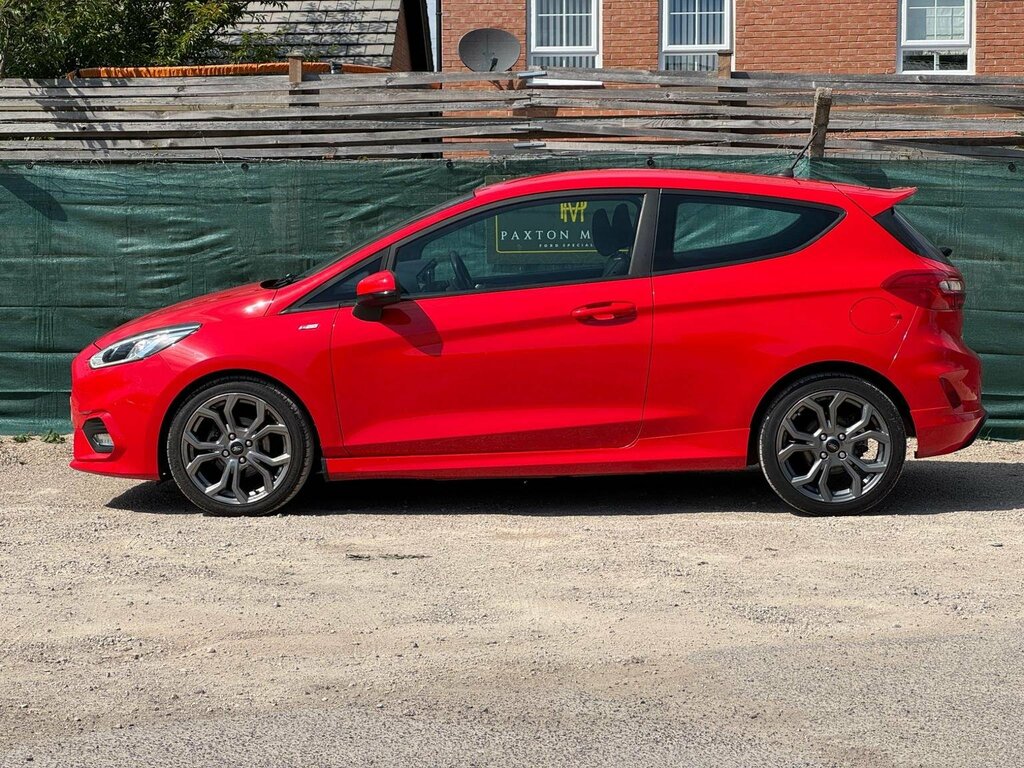 Ford Fiesta Hatchback 1.0T Ecoboost St-line Euro 6 Ss MA18VXE Red #5