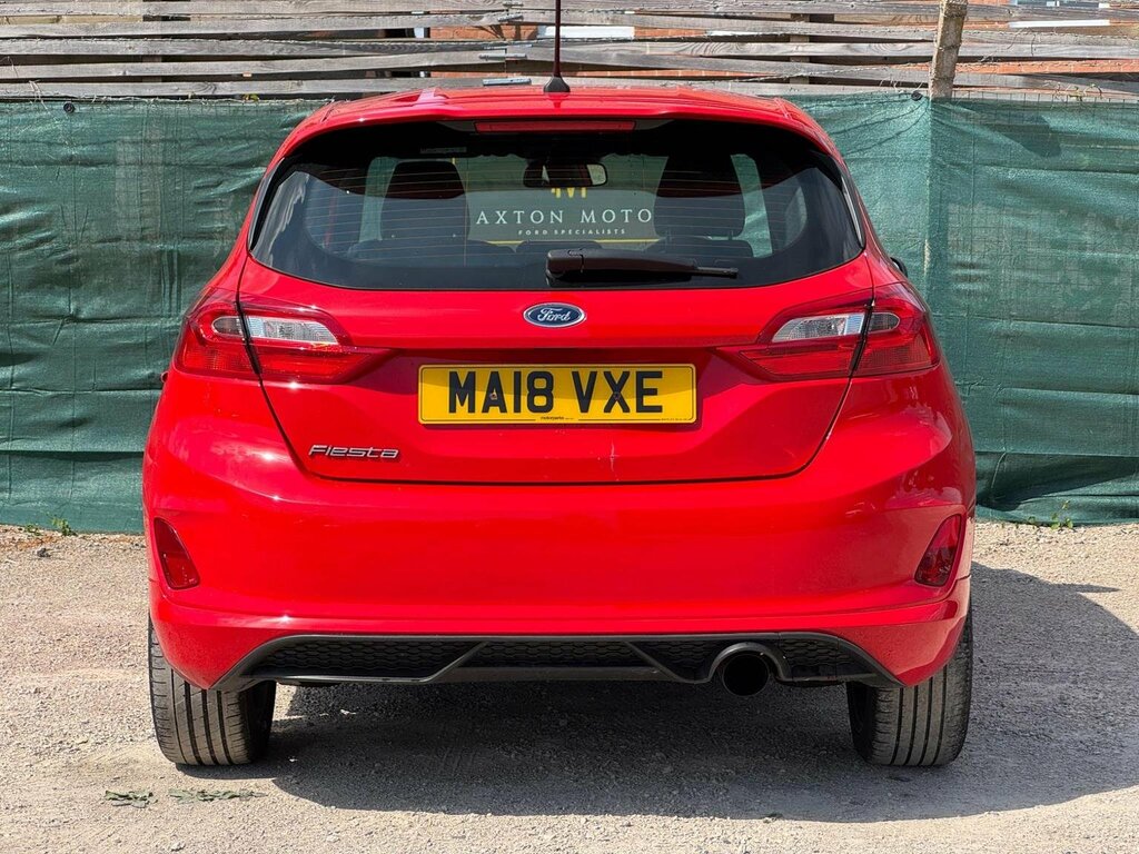 Ford Fiesta Hatchback 1.0T Ecoboost St-line Euro 6 Ss MA18VXE Red #6