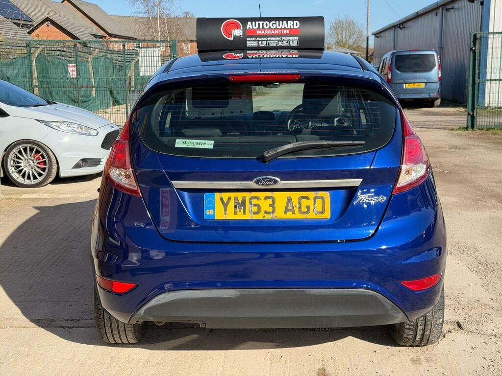 Ford Fiesta Hatchback 1.6 Zetec Powershift Euro 5 201463 YM63AGO Blue #5