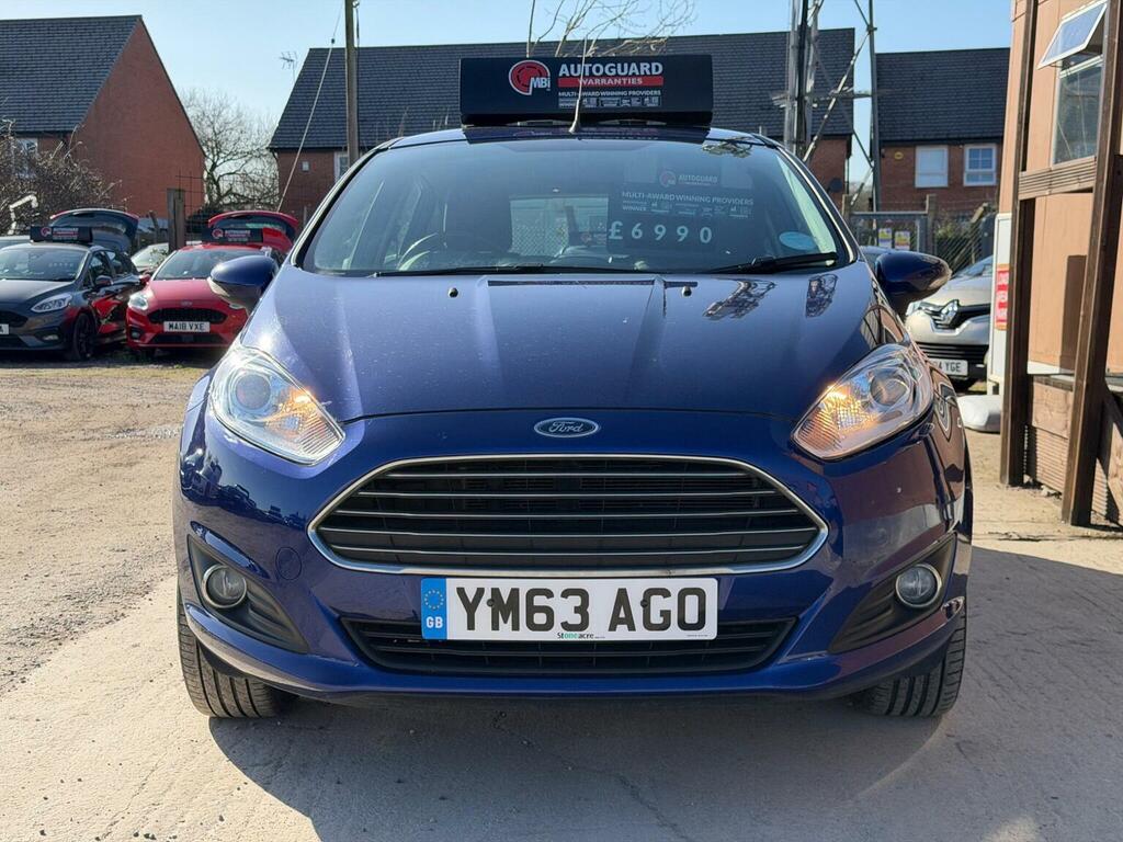 Ford Fiesta Hatchback 1.6 Zetec Powershift Euro 5 201463 YM63AGO Blue #2