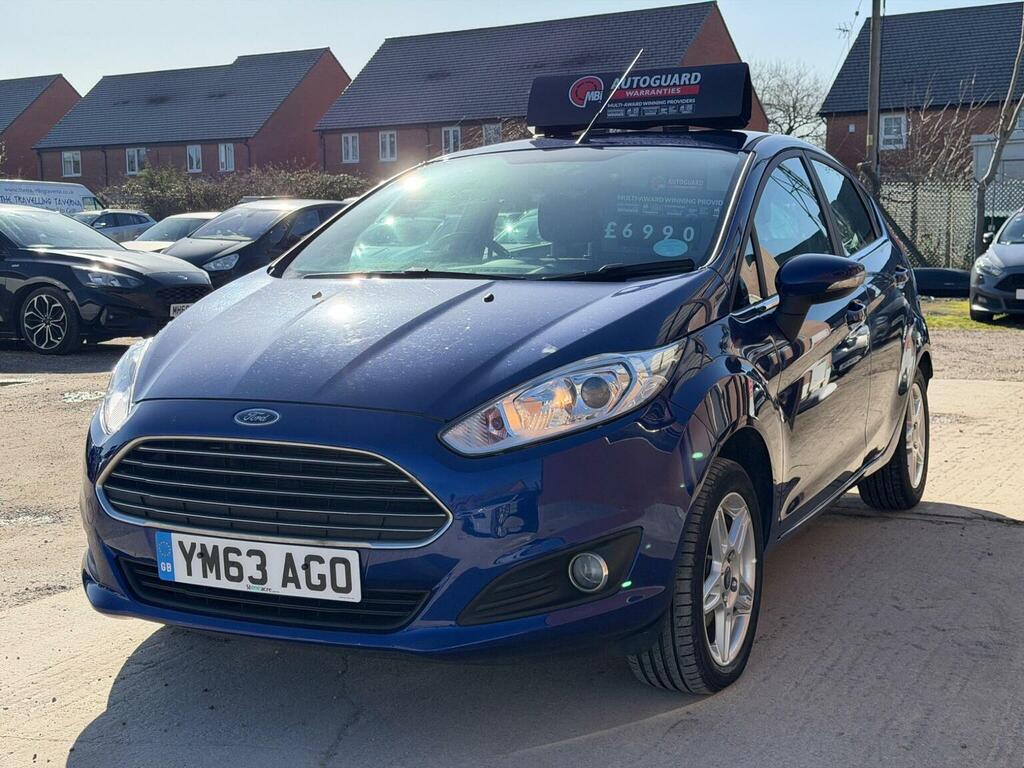 Ford Fiesta Hatchback 1.6 Zetec Powershift Euro 5 201463 YM63AGO Blue #3