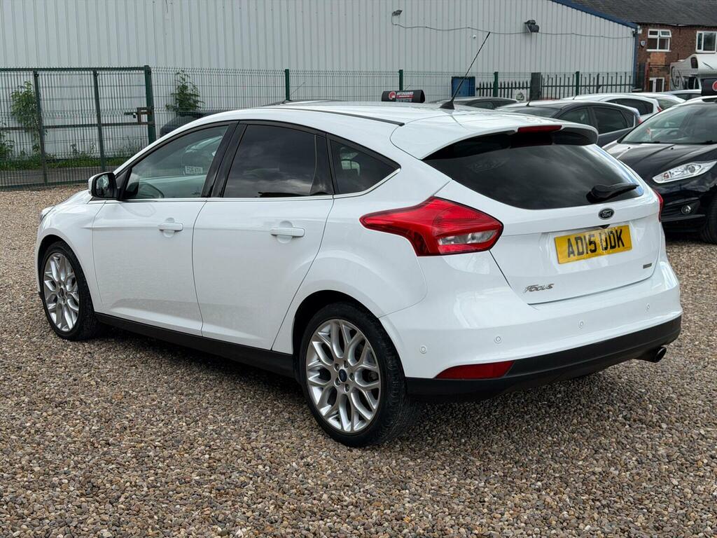 Ford Focus Hatchback 1.5T Ecoboost Titanium X Euro 6 Ss White #4