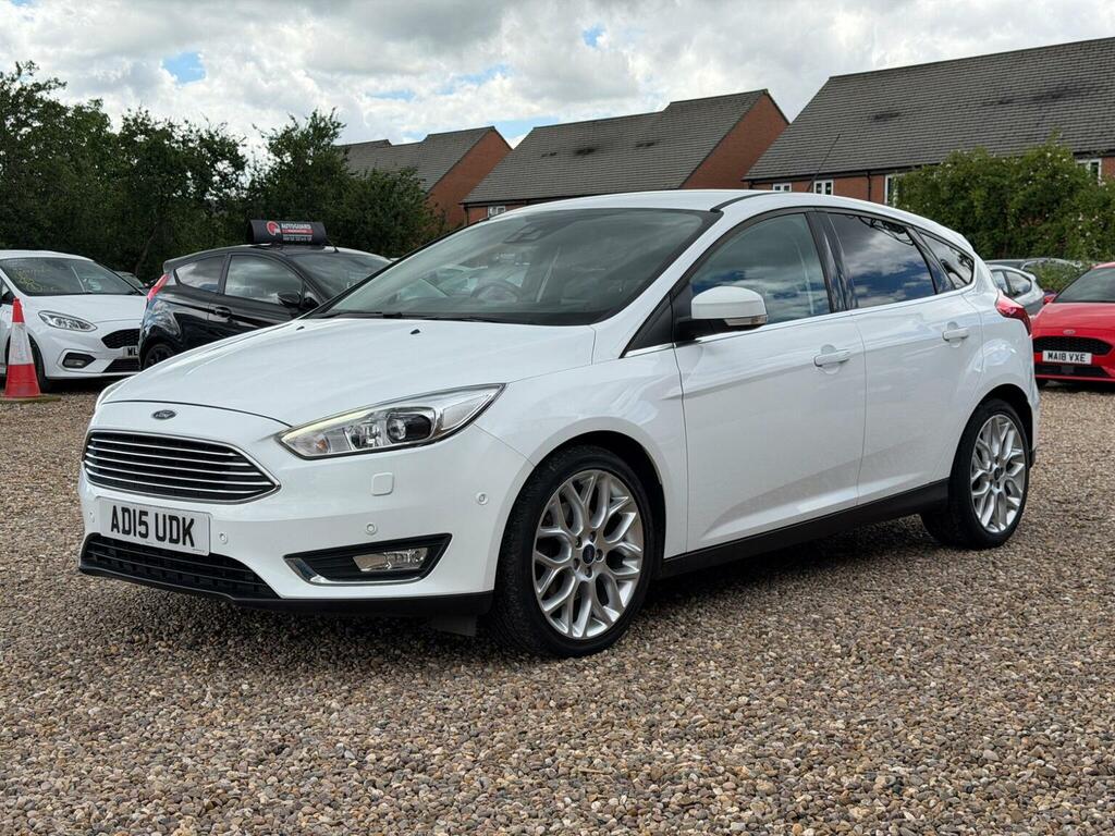 Ford Focus Hatchback 1.5T Ecoboost Titanium X Euro 6 Ss White #3