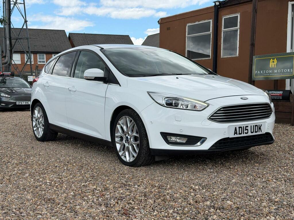 Ford Focus Hatchback 1.5T Ecoboost Titanium X Euro 6 Ss White