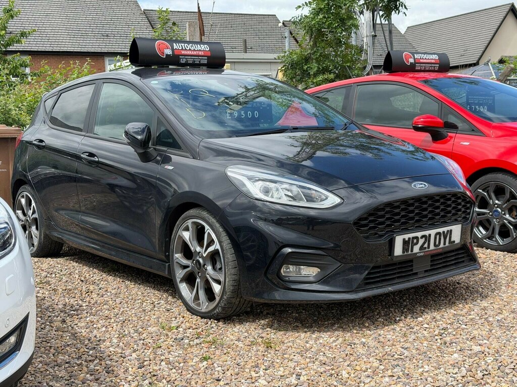 Ford Fiesta Hatchback 1.0T Ecoboost Mhev St-line X Edition Eur WP21OYL Black
