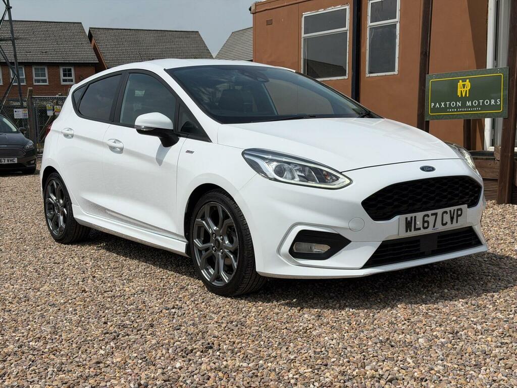 Ford Fiesta Hatchback 1.0T Ecoboost St-line X Euro 6 Ss WL67CVP White
