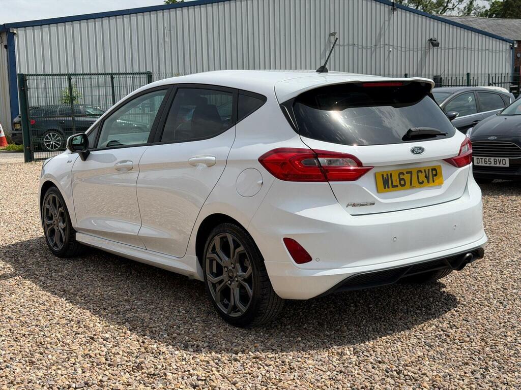 Ford Fiesta Hatchback 1.0T Ecoboost St-line X Euro 6 Ss WL67CVP White #4