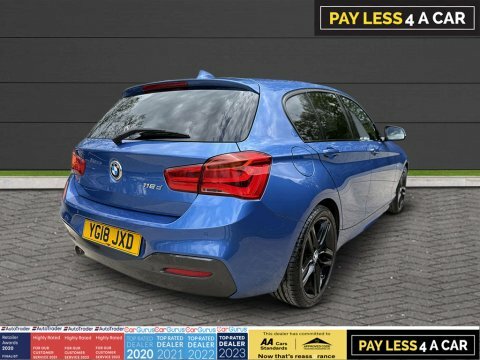 BMW 1 Series 2.0 118D M YG18JXD Blue #2