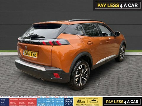 Peugeot 2008 1.2 2008 Allure CO21RRN Orange #2