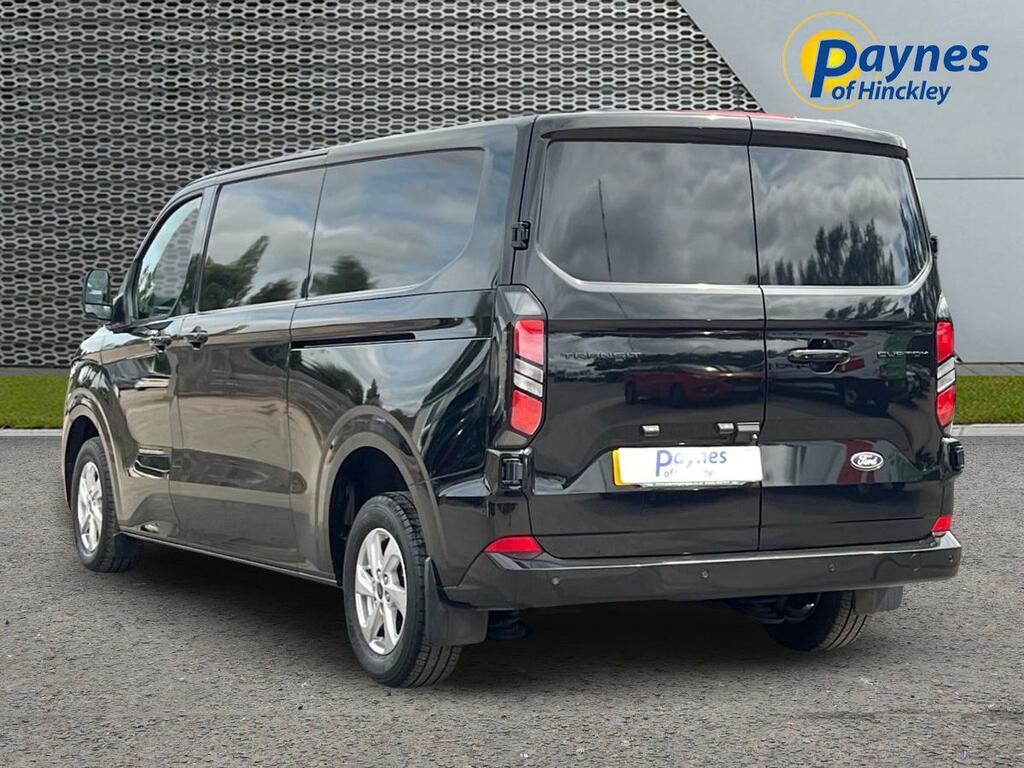 Ford Transit Custom 2.0 300 Ecoblue Limited L2 H1 Euro 6 Ss MA74HDE Black #5