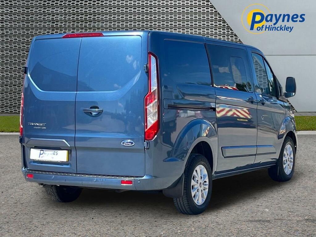 Ford Transit Custom 2.0 300 Ecoblue Limited Crew Van L1 H1 Euro 6 Ss Blue #3