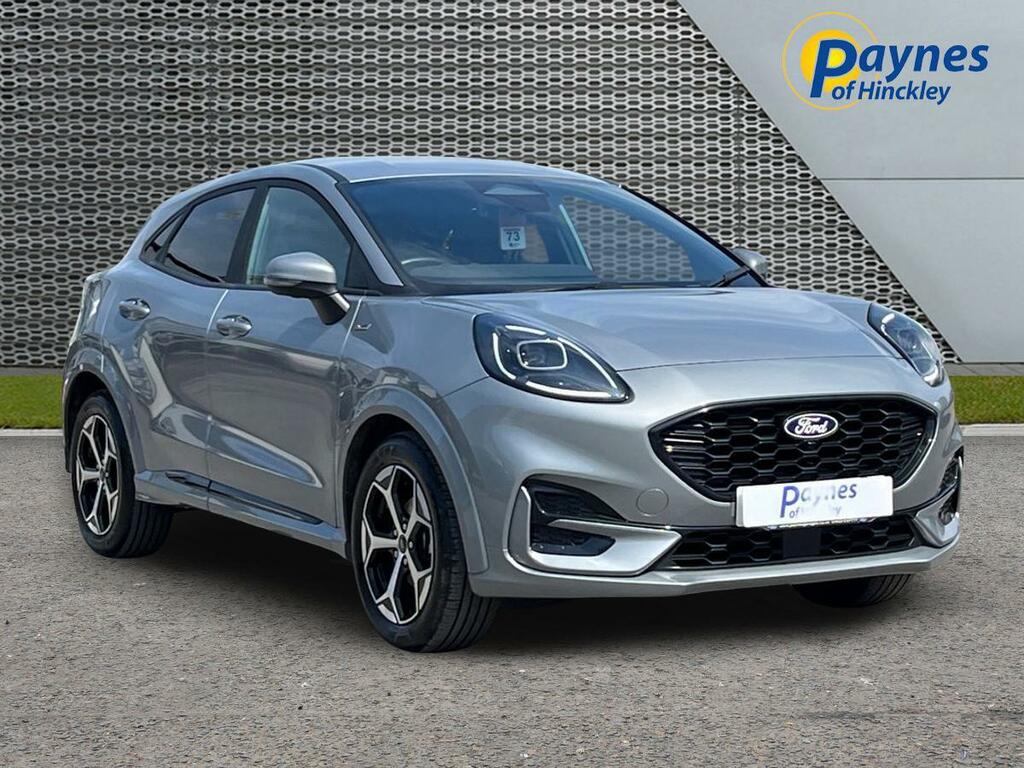 Ford Puma 1.0T Ecoboost Mhev St-line Euro 6 Ss Silver