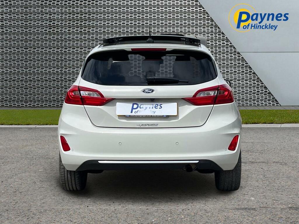 Ford Fiesta 1.0T Ecoboost Vignale Euro 6 Ss White #4