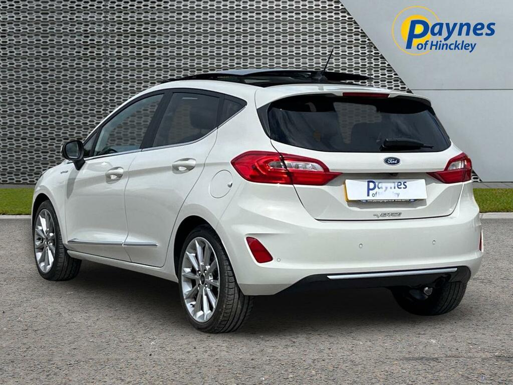 Ford Fiesta 1.0T Ecoboost Vignale Euro 6 Ss White #5