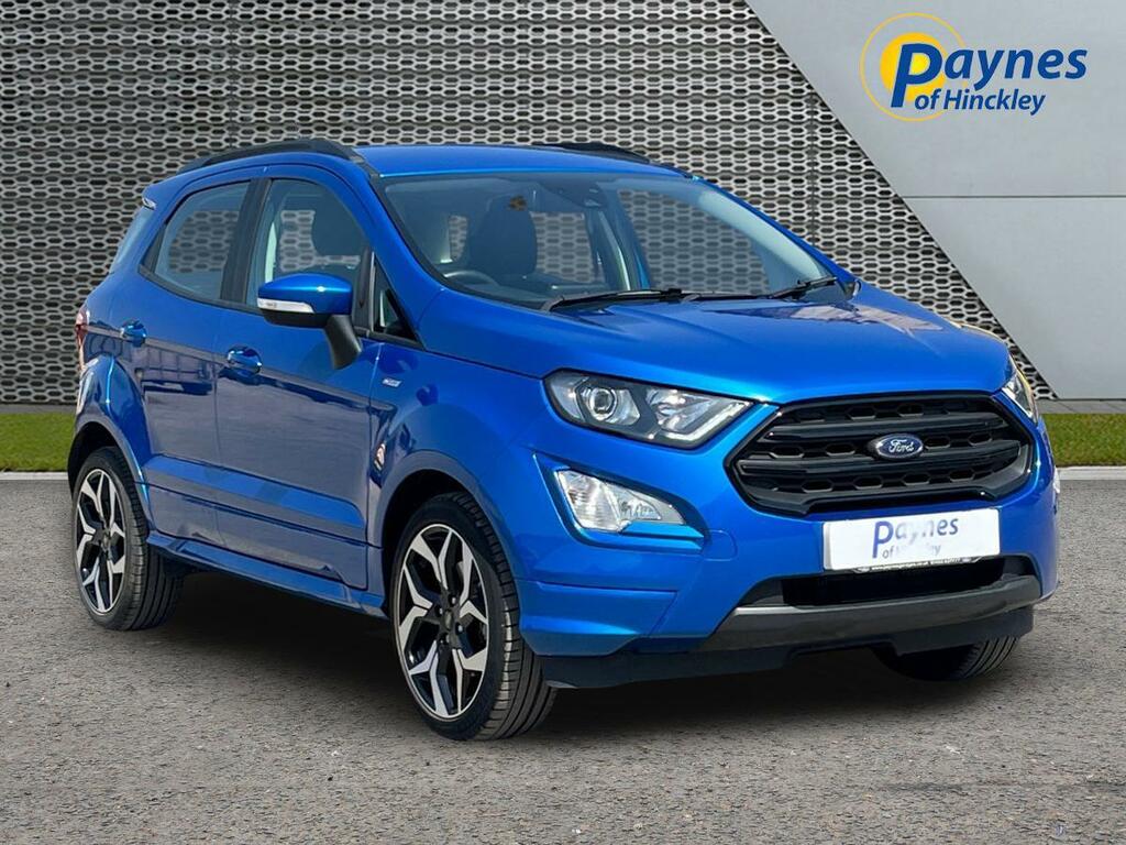 Ford Ecosport 1.0T Ecoboost St-line Euro 6 Ss Blue