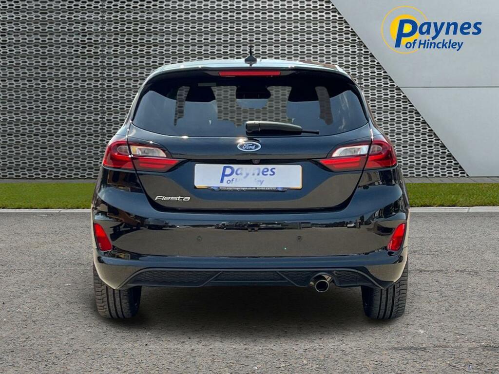 Ford Fiesta 1.0T Ecoboost St-line X Euro 6 Ss Black #4