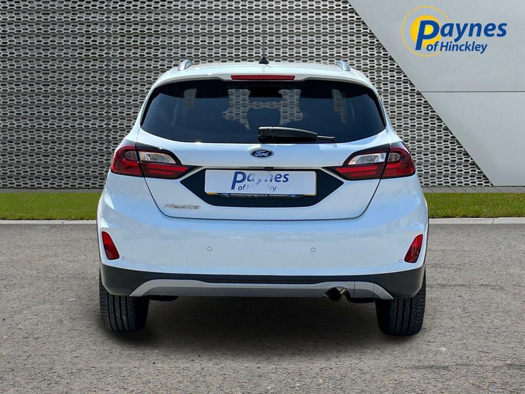 Ford Fiesta 1.0T Ecoboost Active X Euro 6 Ss DF23KRG White #4