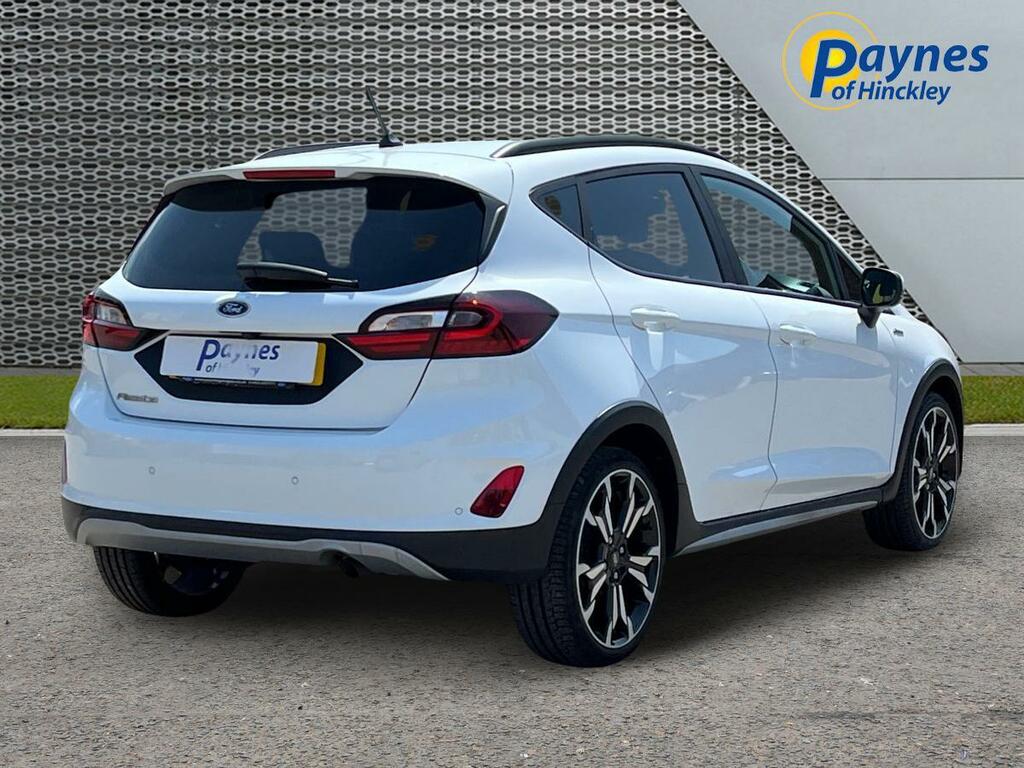 Ford Fiesta 1.0T Ecoboost Active X Euro 6 Ss DF23KRG White #3