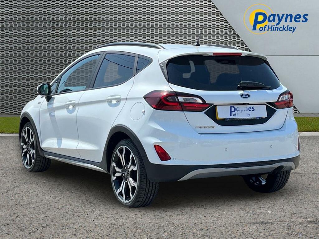 Ford Fiesta 1.0T Ecoboost Active X Euro 6 Ss DF23KRG White #5