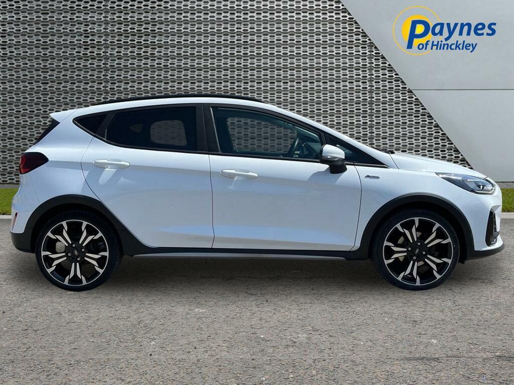 Ford Fiesta 1.0T Ecoboost Active X Euro 6 Ss DF23KRG White #2