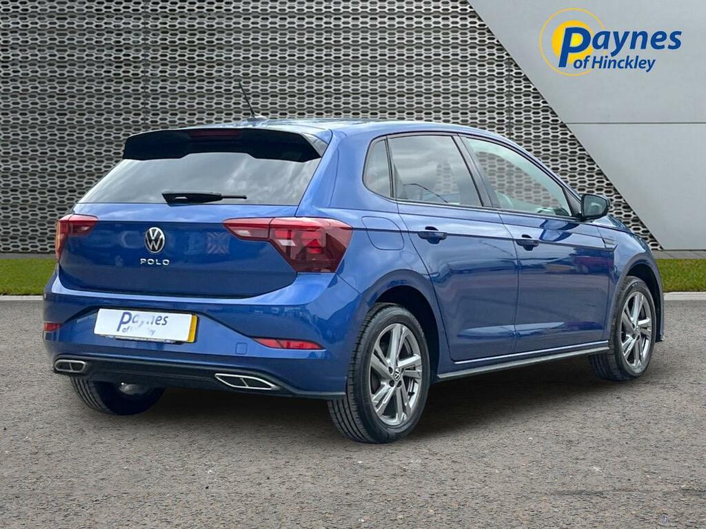 Volkswagen Polo 1.0 Tsi R-line Euro 6 Ss Blue #3