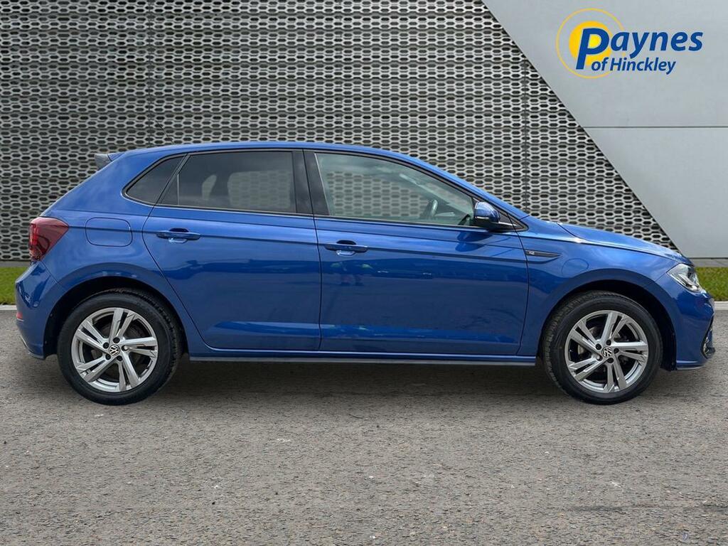 Volkswagen Polo 1.0 Tsi R-line Euro 6 Ss Blue #2