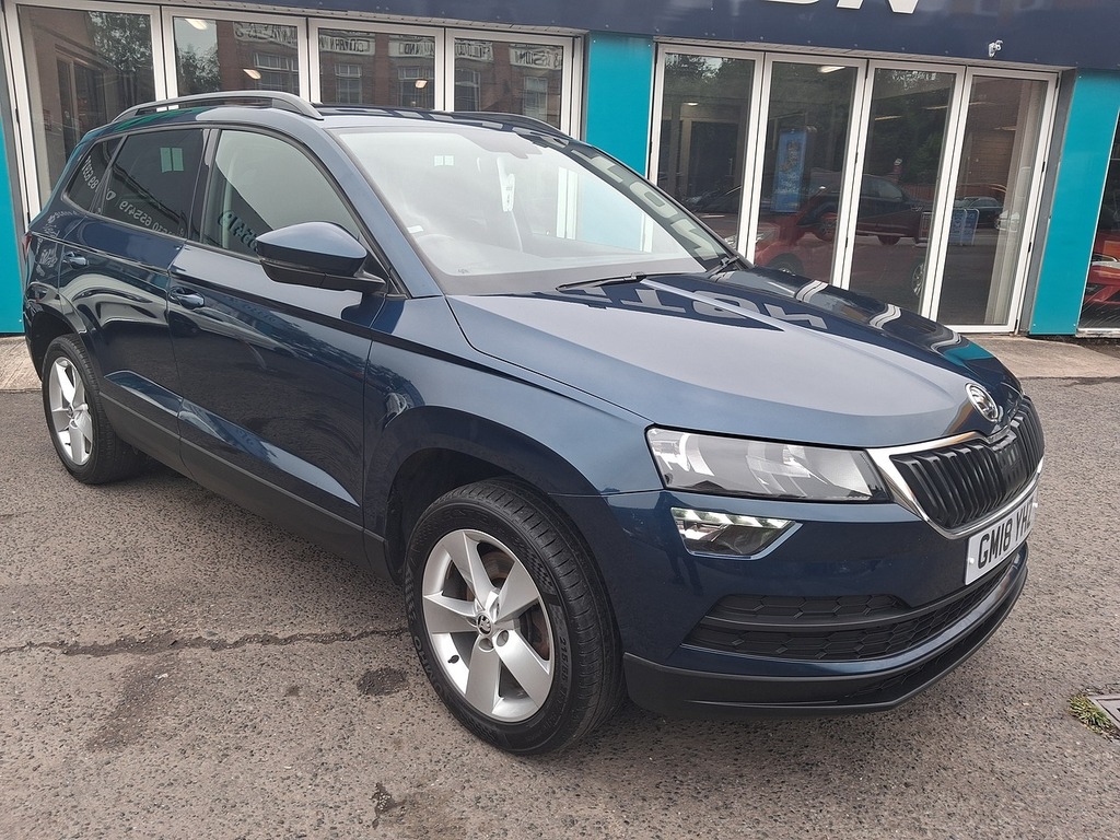 Skoda Karoq 1.6 Tdi Se Suv Euro 6 Ss 115 GM18YHZ Blue #3