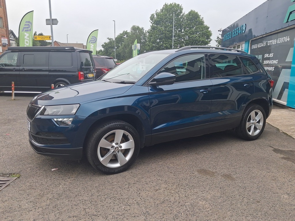 Skoda Karoq 1.6 Tdi Se Suv Euro 6 Ss 115 GM18YHZ Blue #6