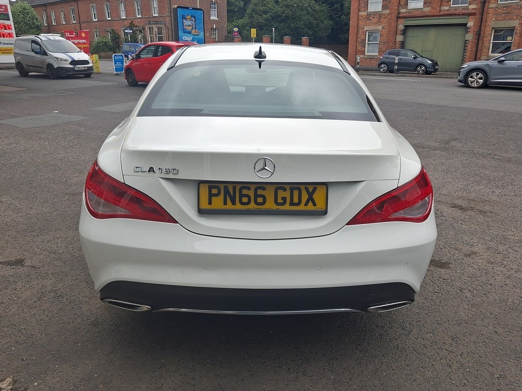 Mercedes-Benz CLA Class 1.6 Cla180 Sport Coupe Euro 6 S White #6