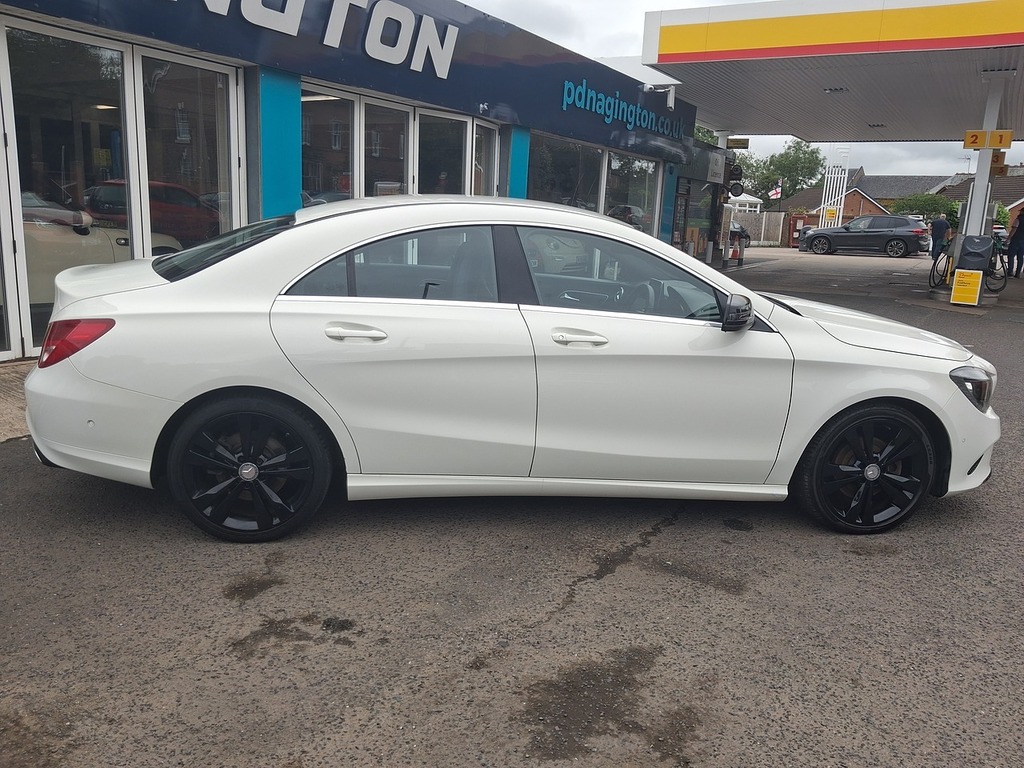 Mercedes-Benz CLA Class 1.6 Cla180 Sport Coupe Euro 6 S White #3
