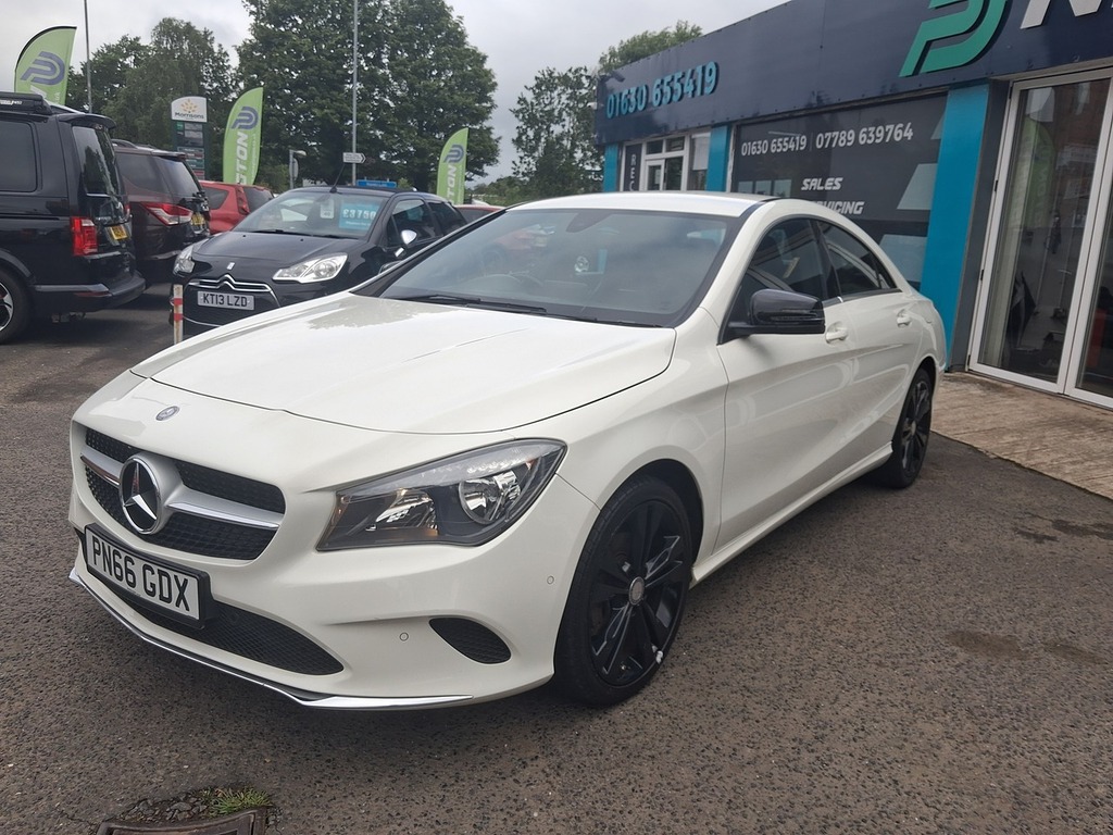 Mercedes-Benz CLA Class 1.6 Cla180 Sport Coupe Euro 6 S White #4