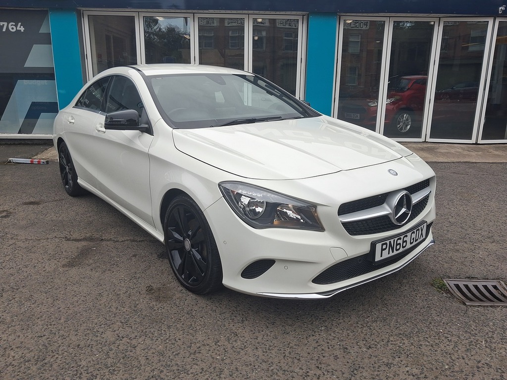 Mercedes-Benz CLA Class 1.6 Cla180 Sport Coupe Euro 6 S White