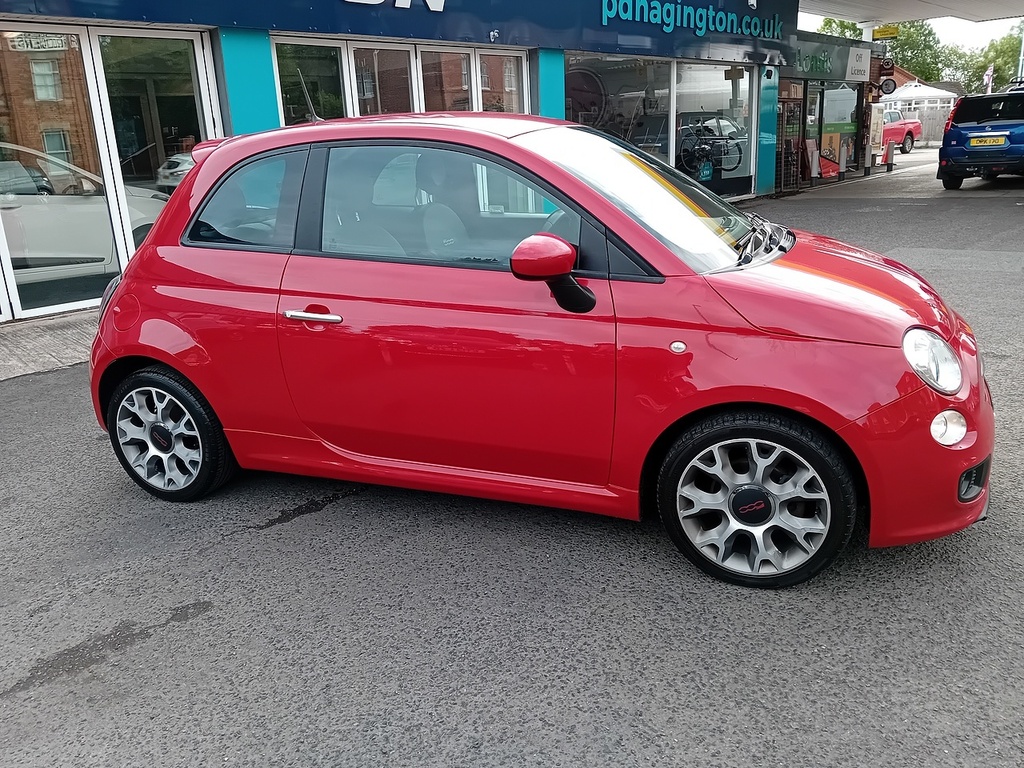 Fiat 500 0.9 Twinair S Hatchback Euro 6 EF15HWL Red #3