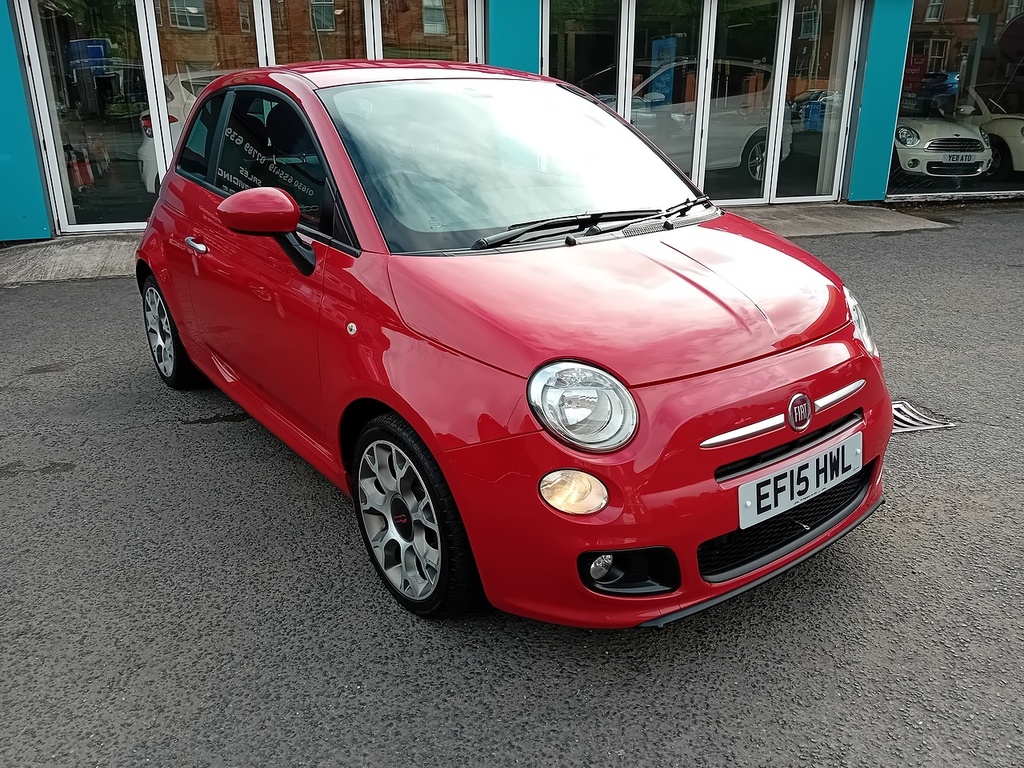Fiat 500 0.9 Twinair S Hatchback Euro 6 Red