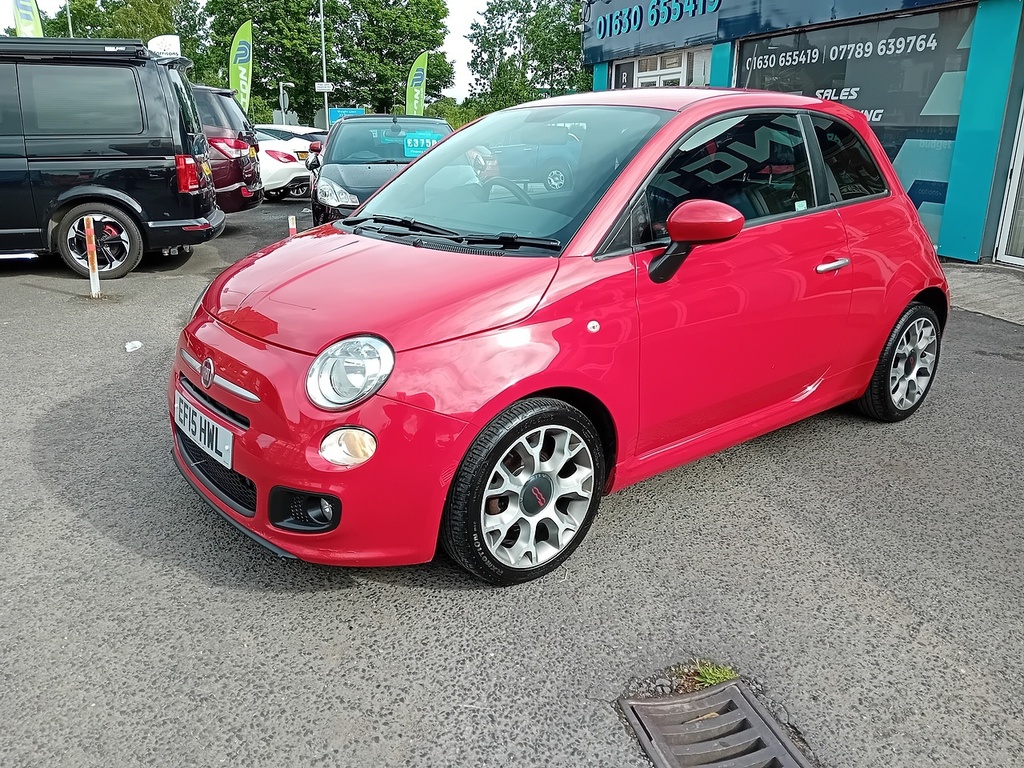 Fiat 500 0.9 Twinair S Hatchback Euro 6 EF15HWL Red #5