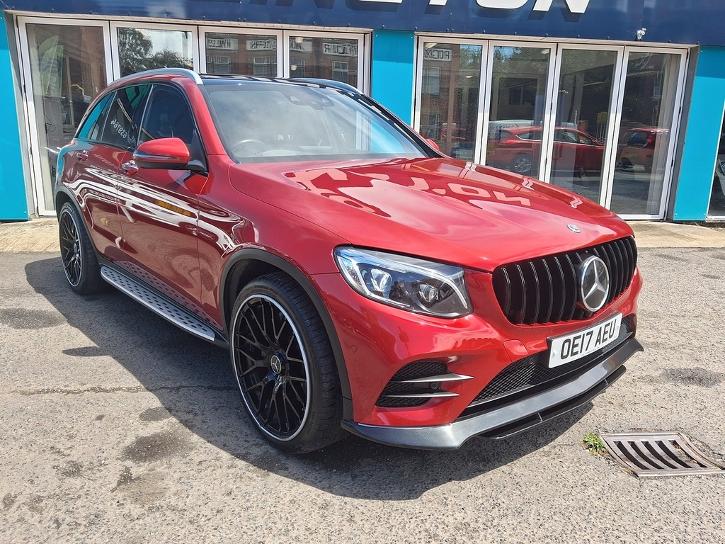 Mercedes-Benz GLC Class 2.1 Glc250d Amg Line Premium Plus Suv Red