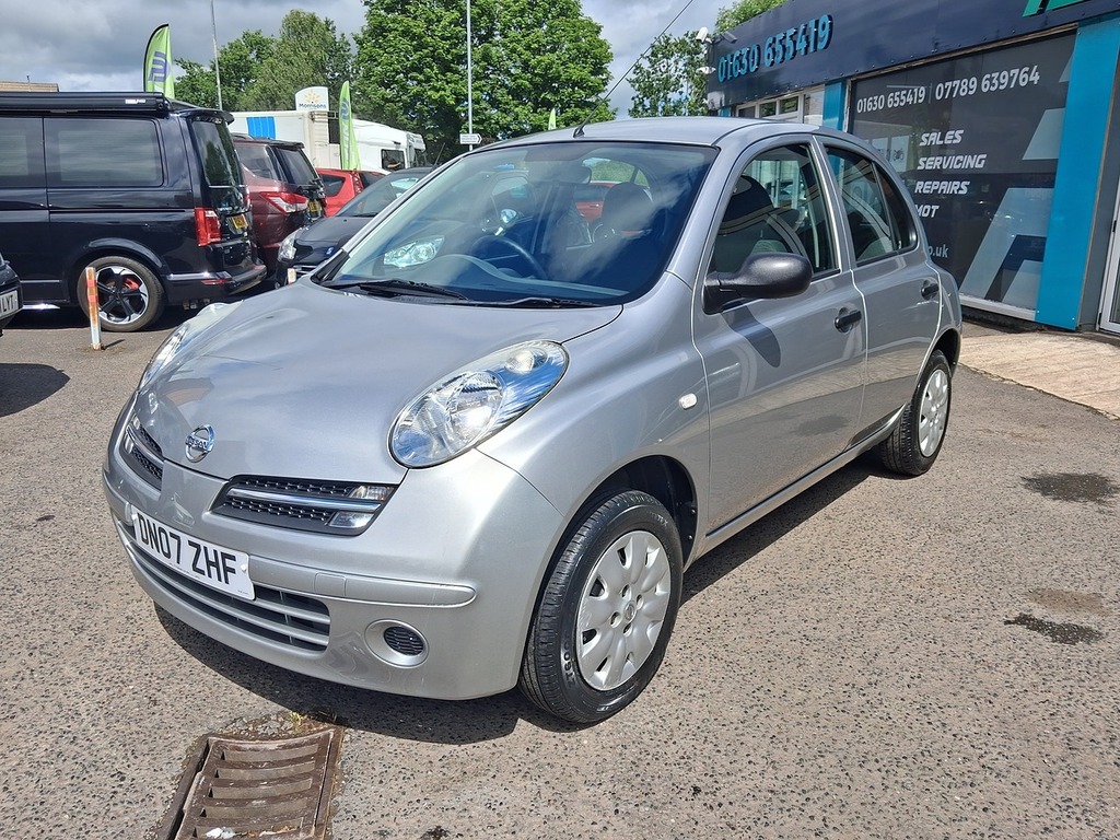 Nissan Micra 1.2 16V Initia Hatchback 139 G Silver