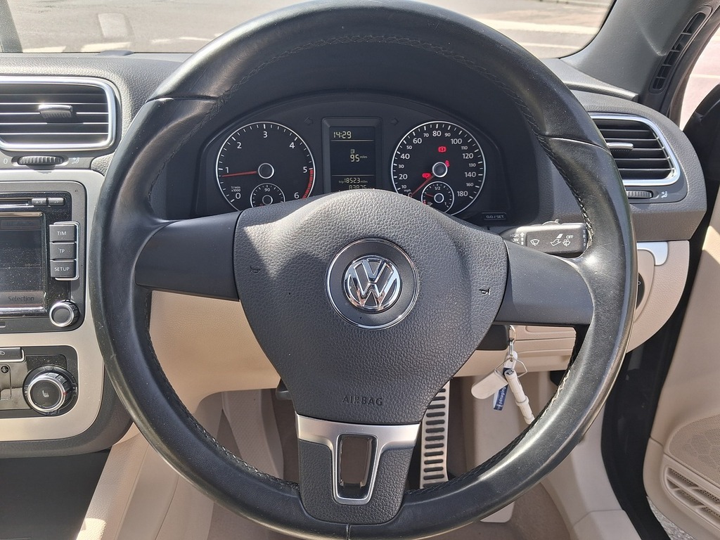 Volkswagen EOS 2.0 Tdi Cr Se Cabriolet Dsg Euro 5 White #6